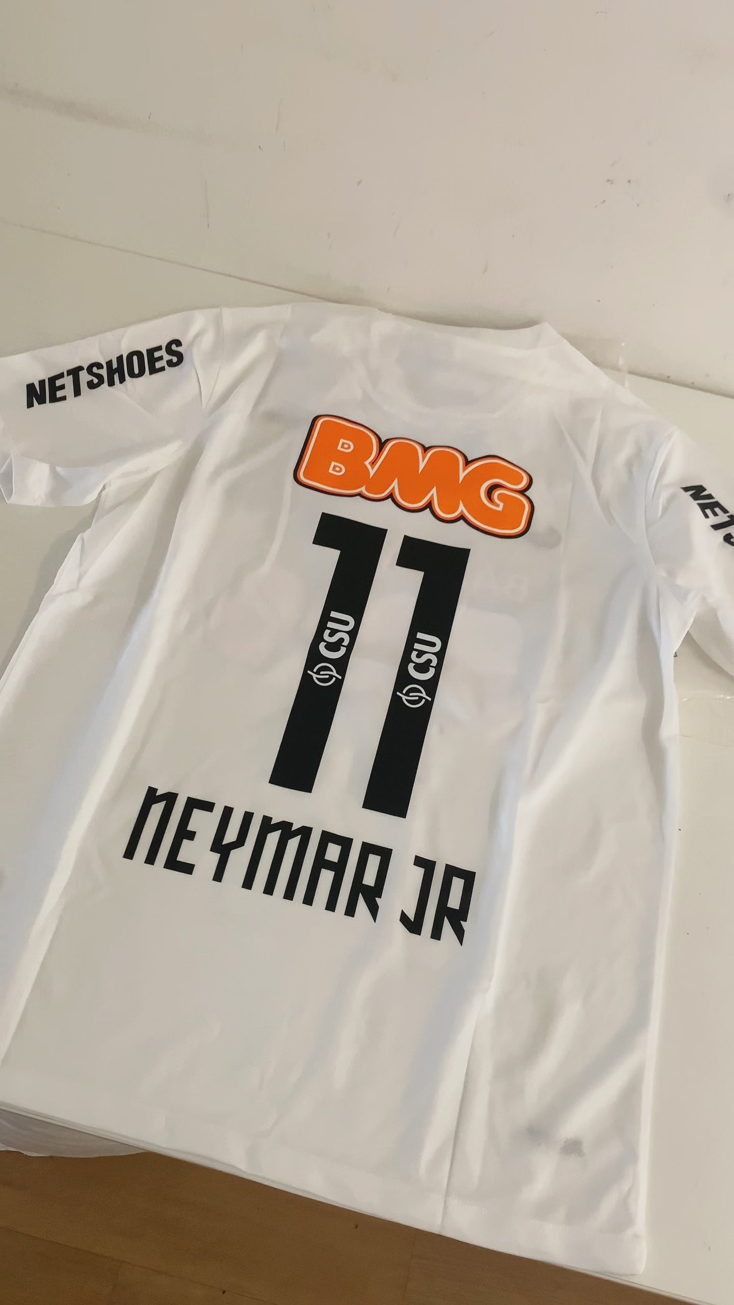 Santos 2012 Retro Home Shirt - Neymar